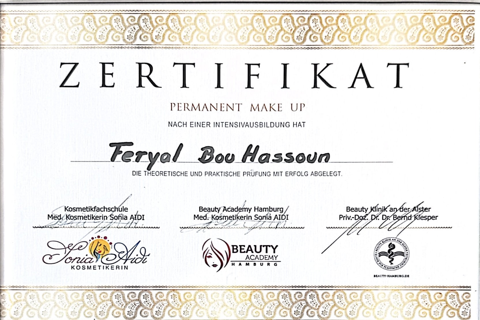 permanent make up